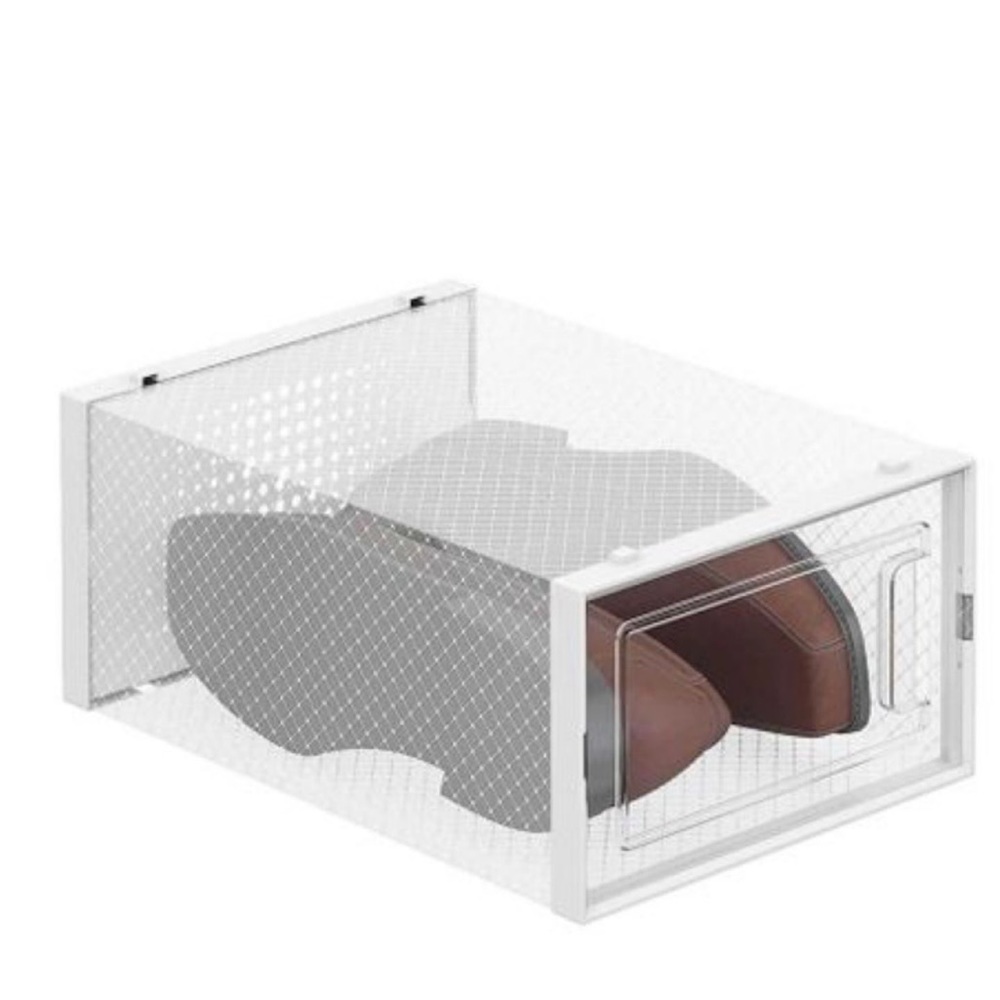 12 stackable shoe boxes - Picture 3 of 4